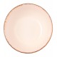 Bowl Avulso 16x6,5cm De Cerâmica Linear Bege